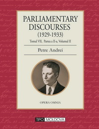 coperta carte parliamentary discourses de petre andrei
